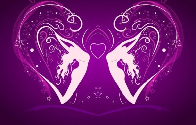Абстрактные сердечки