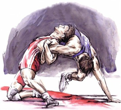 Боевые искусства греко-Римская борьба