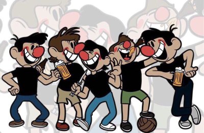 Хулиганы из мультфильмов