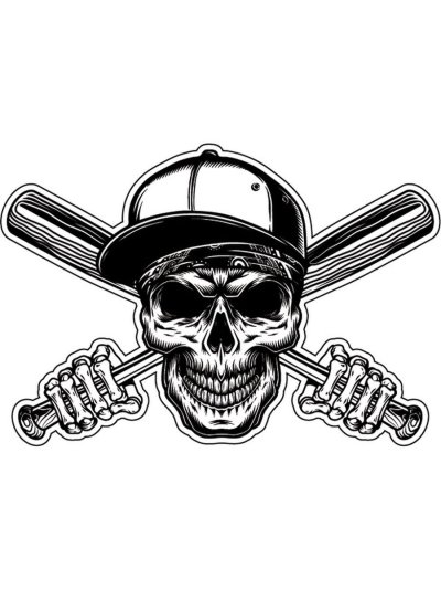 Наклейки на бейсбольную биту