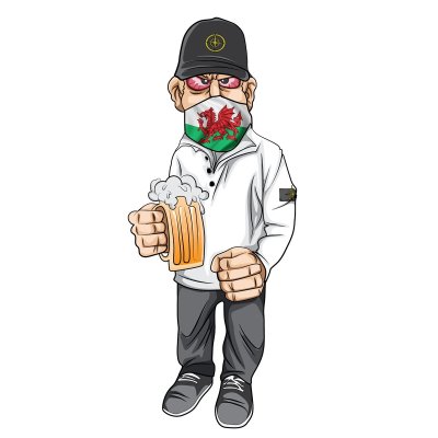 Мультяшные футбольные хулиганы