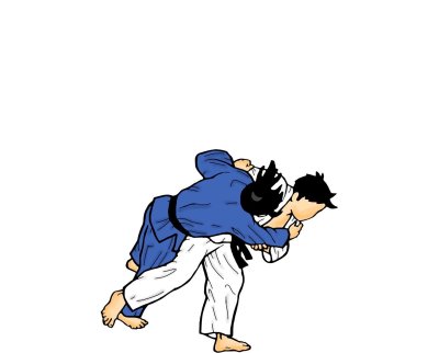 Дзюдо рисунок