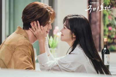 Сказание о кумихо дорама поцелуй