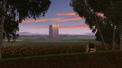 Шрек 1 замок Фаркуада