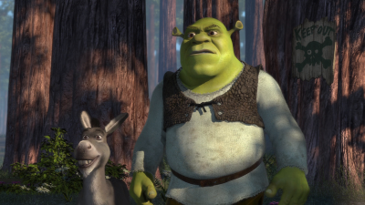 Шрек 2001 болото Шрека