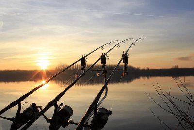 Удочка на берегу