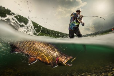 Красивая рыбалка