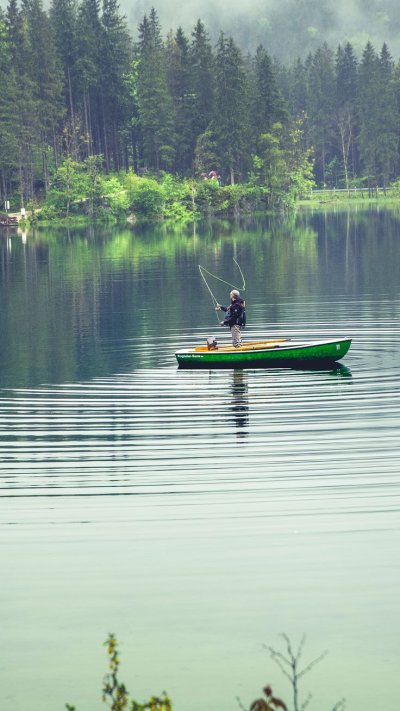 Рыбалка на озере