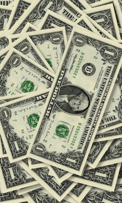 Обои деньги