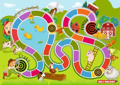 Игра ходилка для малышей