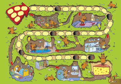 Поле для игры бродилки