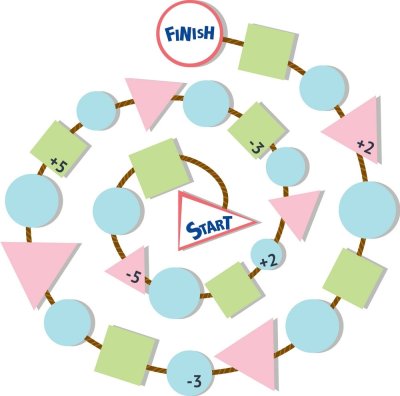 Пустое поле для настольной игры