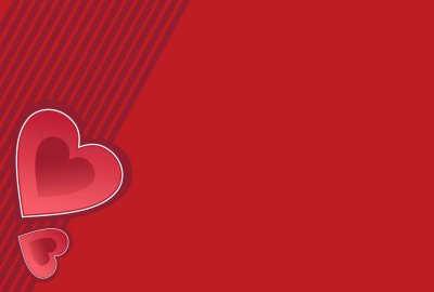 Фон для слайда с сердечками