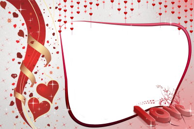 Рамка день Святого Валентина