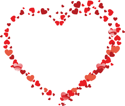 Рамка сердечки