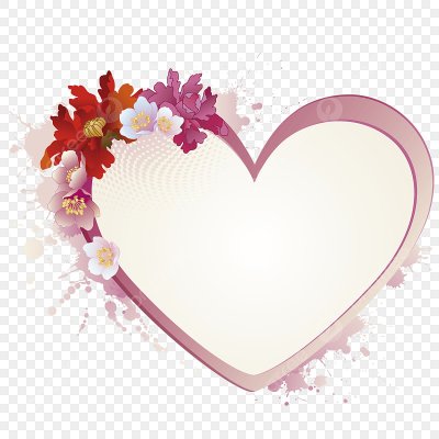 Рамка сердечки