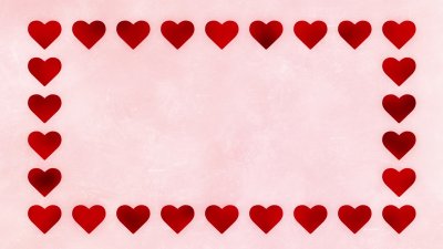 Рамка сердечки