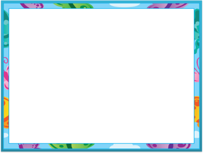 Рамка для презентации детская