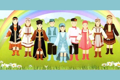 Национальные костюмы народов Поволжья