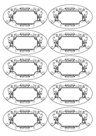 Трафареты для баночек надписи