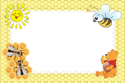 Рамка пчелки для детей