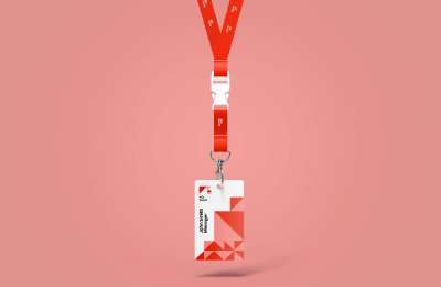 Мокапы бейджа