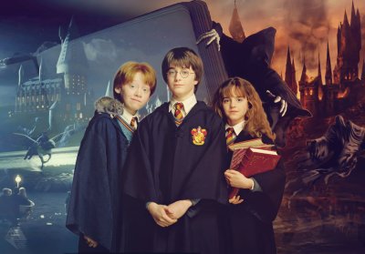 Гриффиндор Гарри Поттер Гермиона Рон