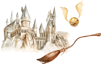 Замок Хогвартс квиддич