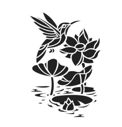 Эскизы трафаретов