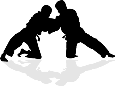 Джиу джитсу вектор