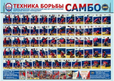 Плакаты по самбо