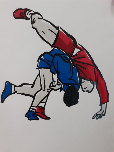 Самбо картинки нарисованные