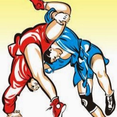 Боевое самбо вектор