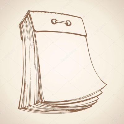 Календарик отрывной