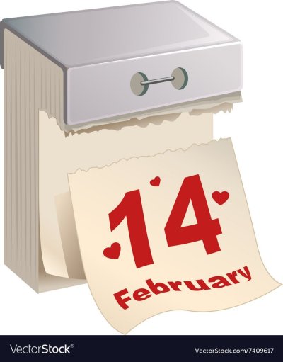 Отрывной календарь чистый лист