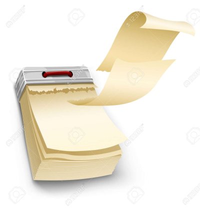 Календарик отрывной