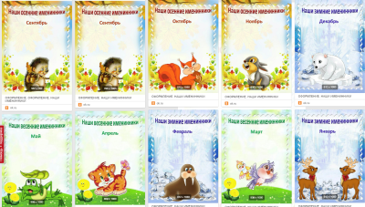 Именинники по месяцам в детском саду