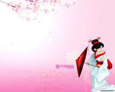 Фон с японской тематикой