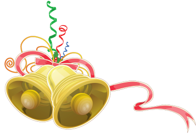 Колокольчик на выпускной на прозрачном фоне