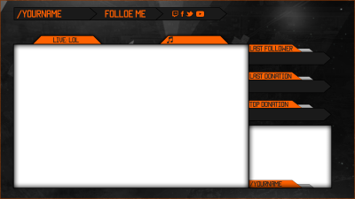 Оверлей для стрима OBS