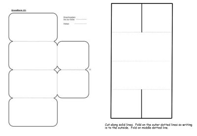 Развертки для лэпбука