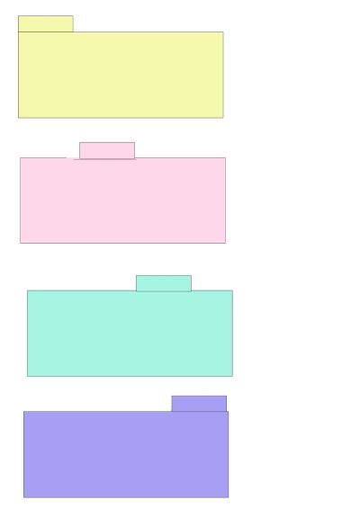 Бумажные кармашки для карточек