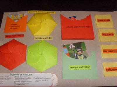 Кармашки конверты для лэпбука