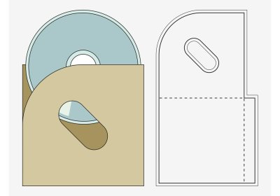 Конверт карман для лэпбука