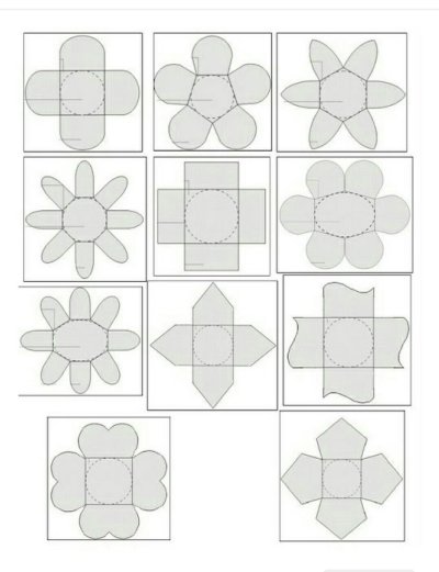 Макеты кармашков для лэпбука
