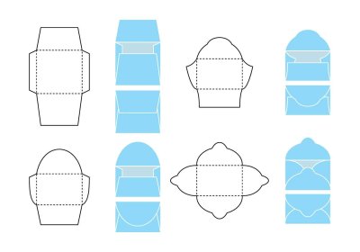 Макет конверта