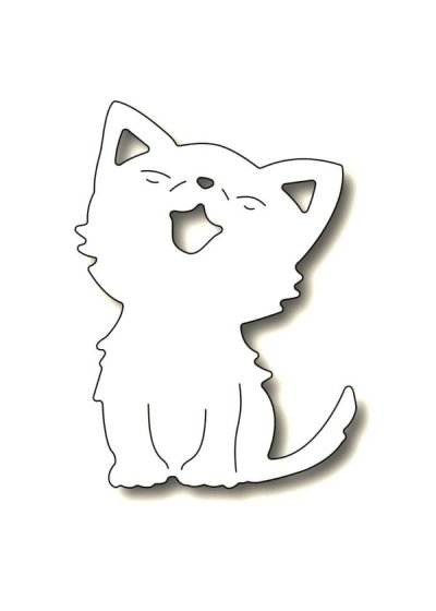 Котик из фанеры