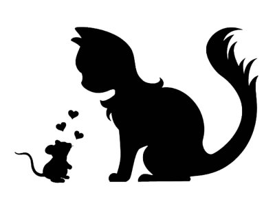 Очертание кошки