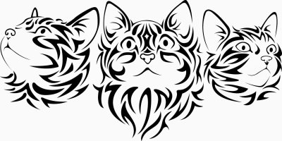 Стилизованные изображения животных