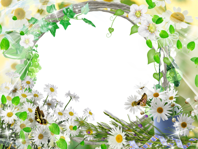 Красивая летняя рамка